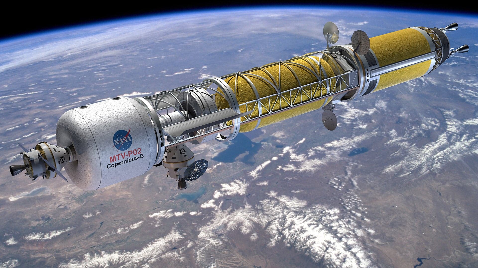 NASA Once Again Considering Nuclear-Powered Rockets for Missions to Mars