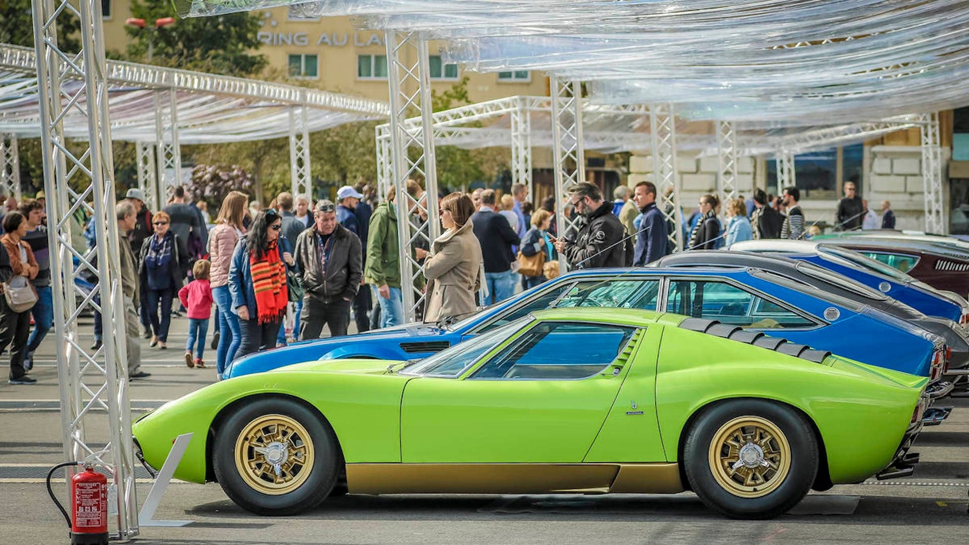 Lamborghini’s First Concours d’Elegance Honors Famed Swiss Architect