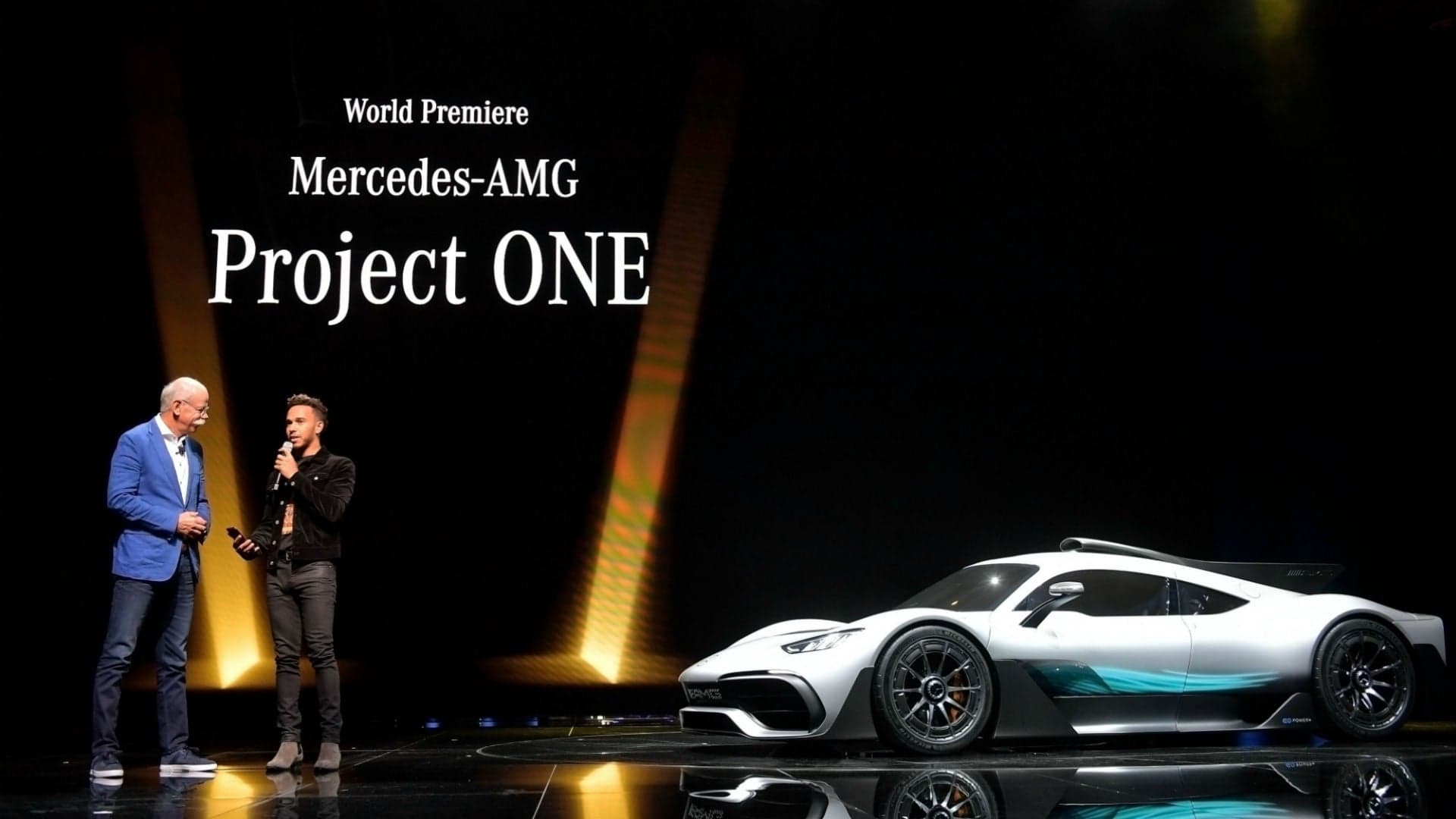 Hamilton Says Mercedes Can Build a Better Hypercar Than Ferrari