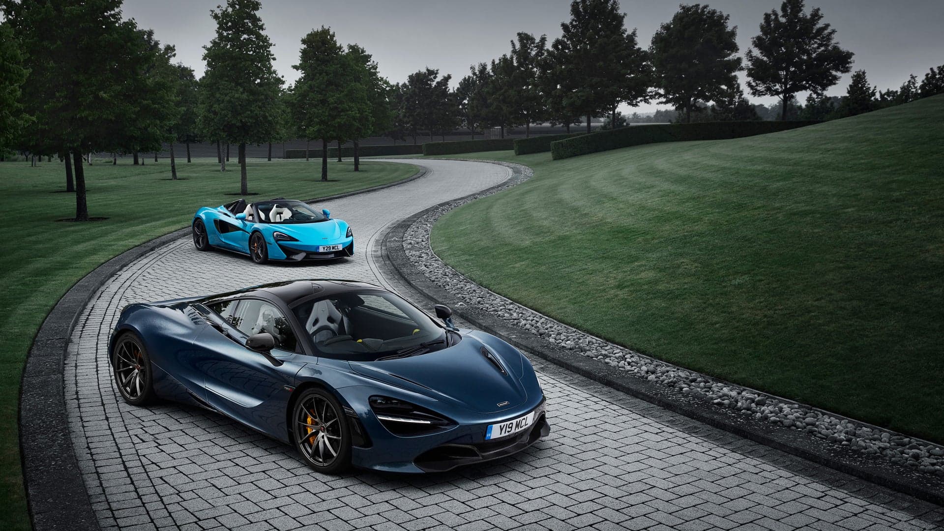McLaren Arrives in Force in Frankfurt with a Ton of Supercars for Test Drives