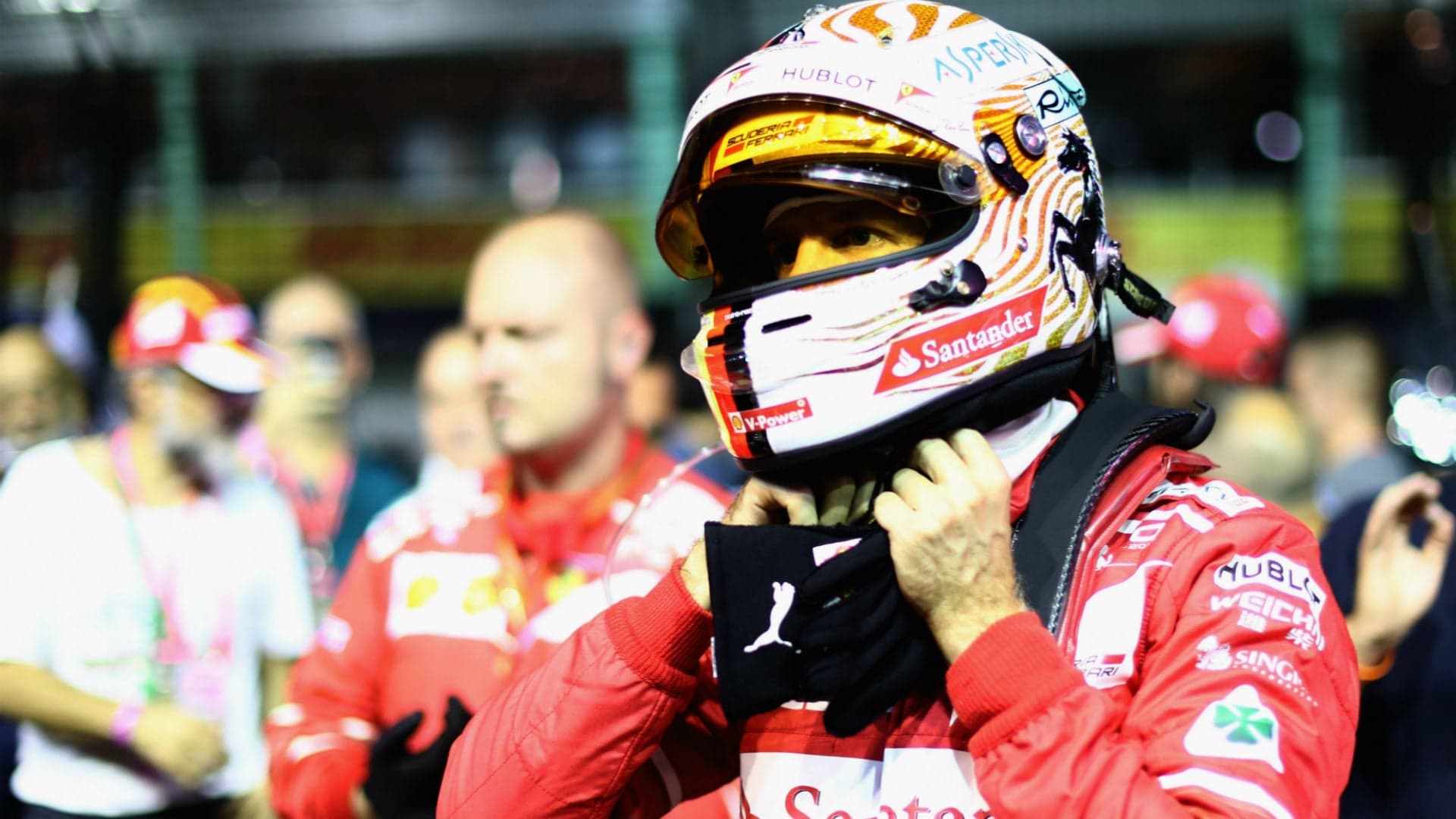 Surprise: Everyone Blames Vettel for Singapore GP Crash
