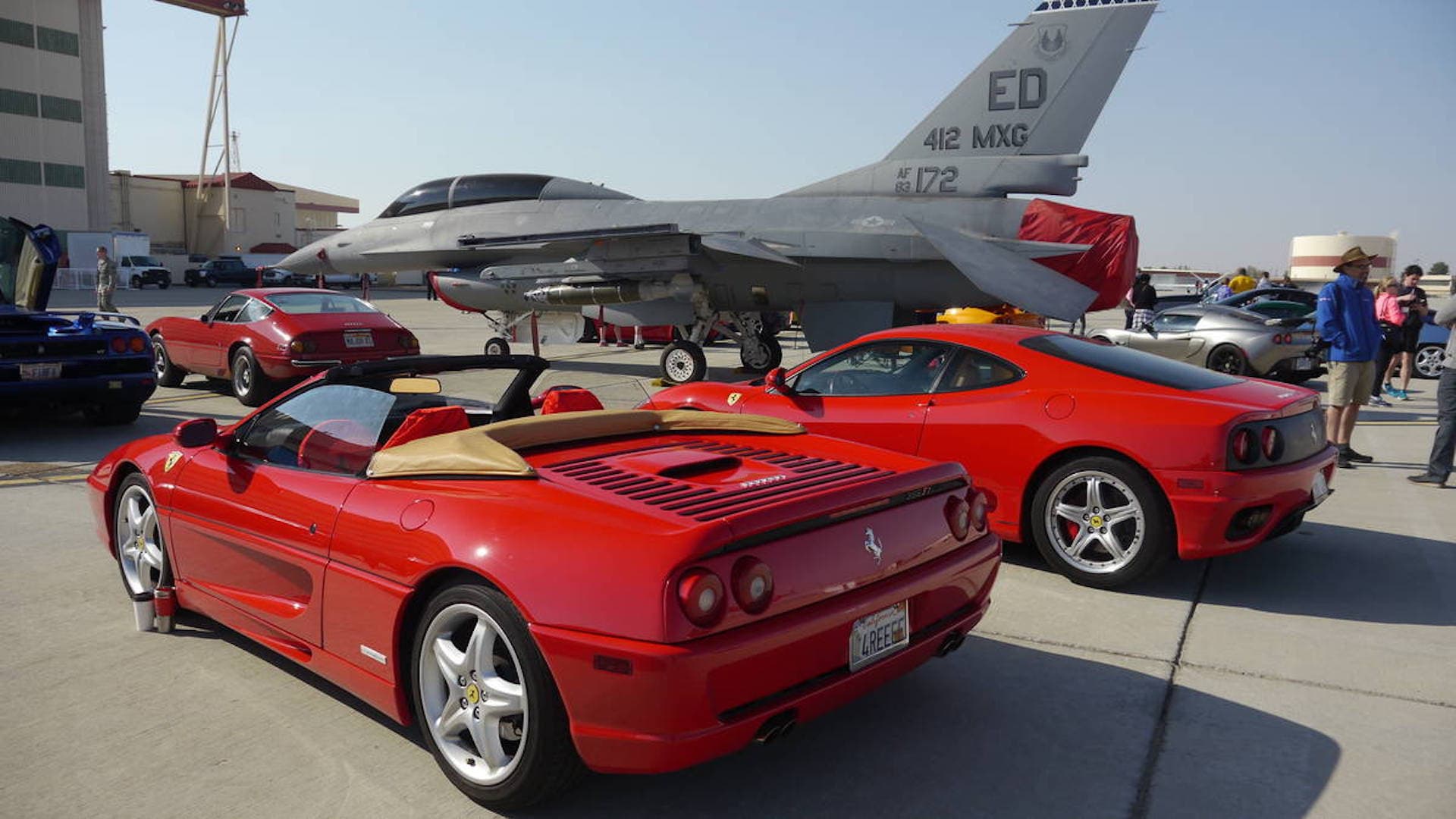 Ferrari Helps the U.S. Air Force Celebrate its 70th Anniversary