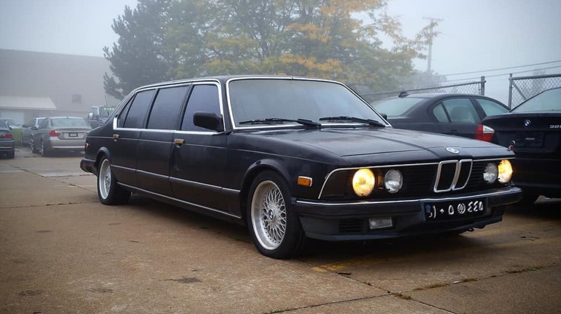 Arrive in Style in This 1985 BMW 745i Limo