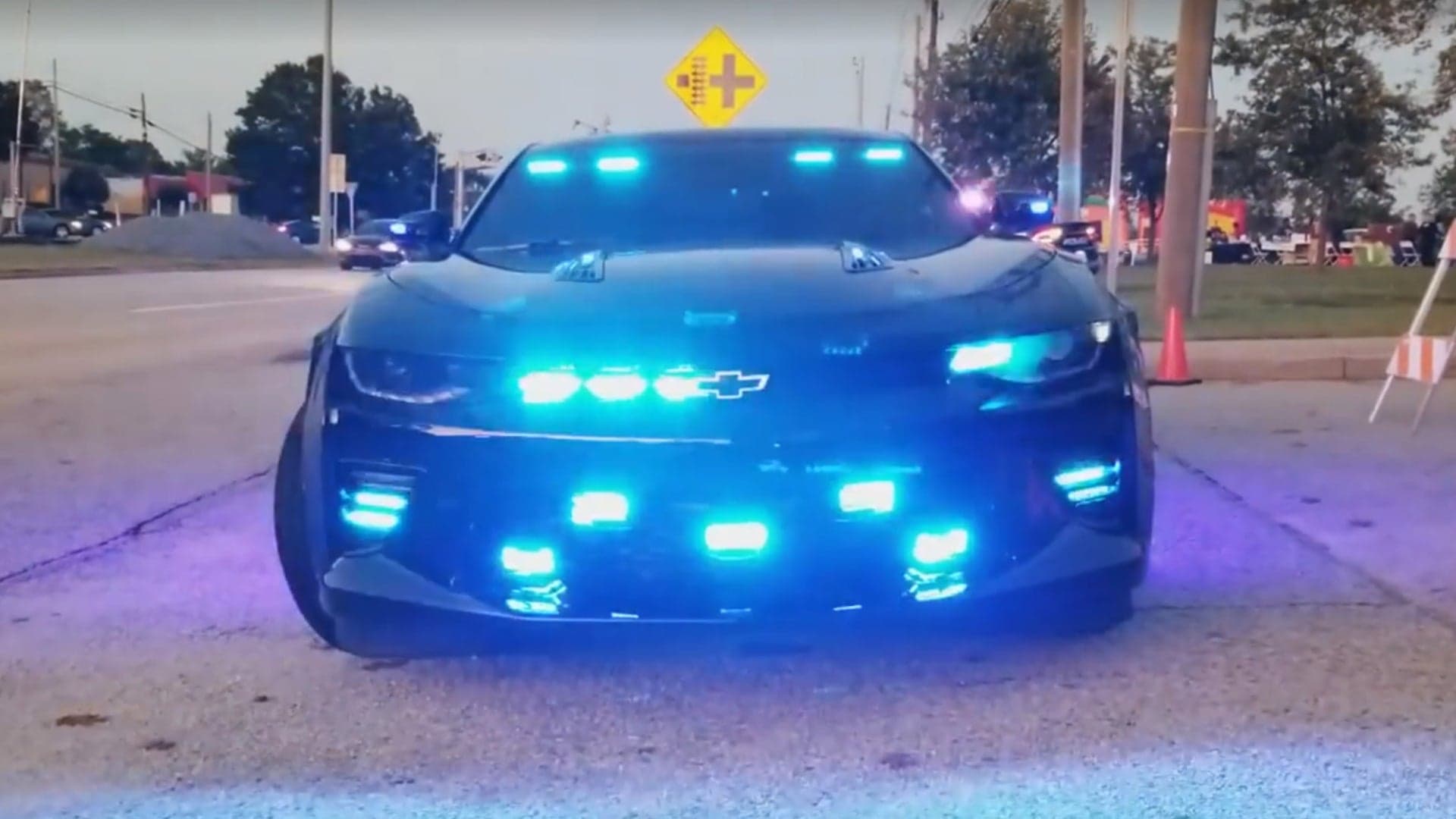 This Georgia Sheriff’s Chevy Camaro SS Police Car Looks Like a Rolling Rave