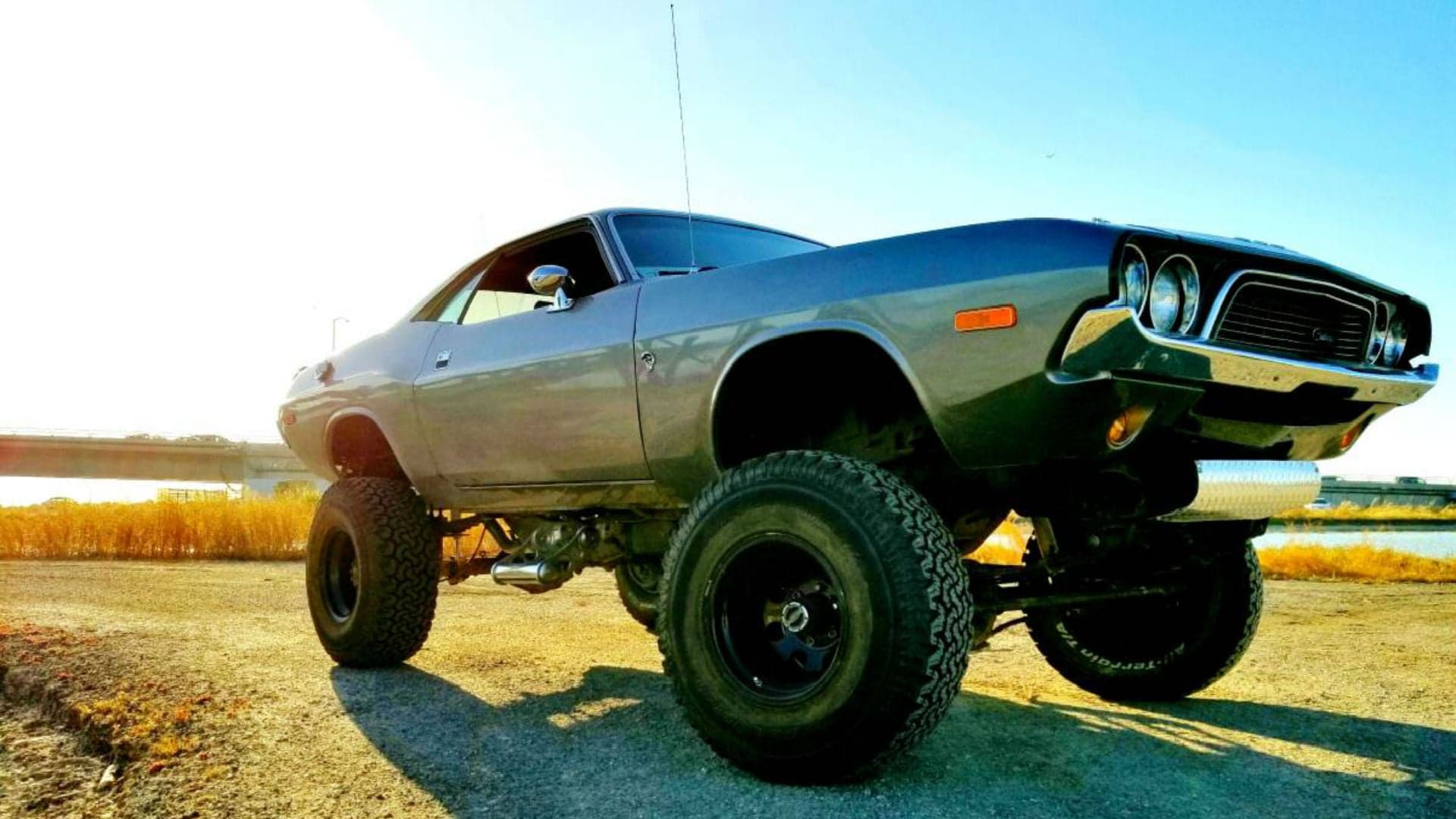 Grow a Pair and Buy This Lifted 1972 Dodge Challenger