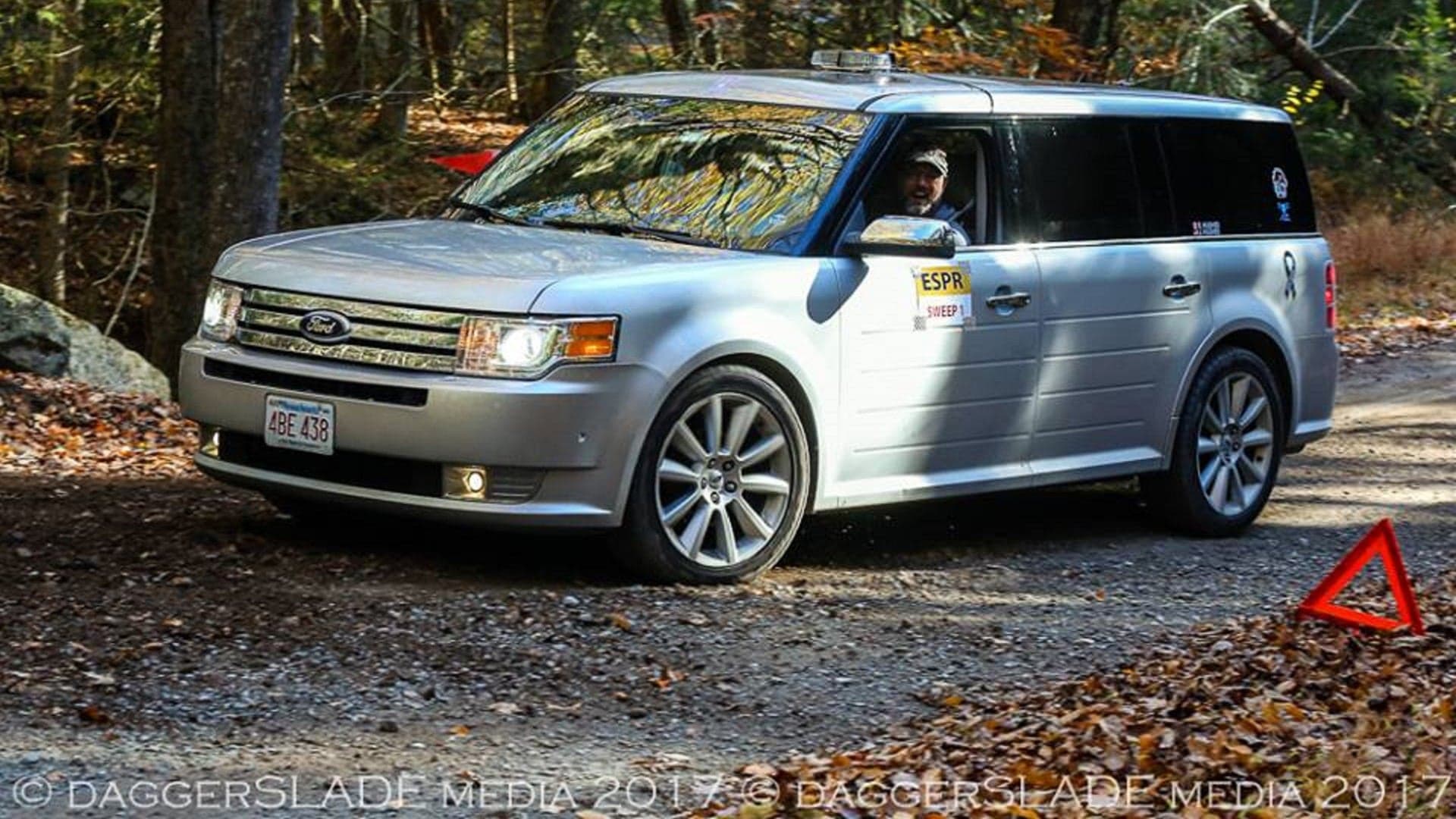 Sweeping Rally Stages in a Ford Flex