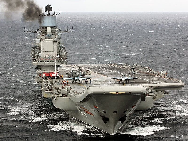 Modernization Funds Slashed For Russia’s Notoriously Rickety Aircraft Carrier