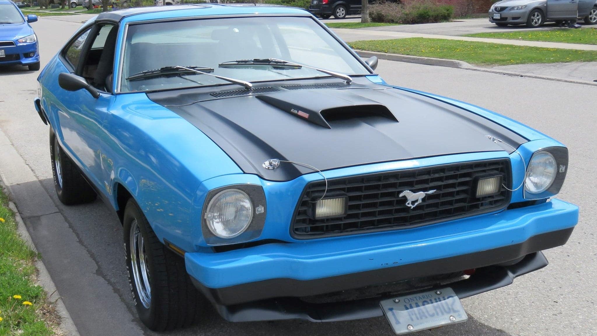 This Ford Mustang II Mach 1 Has a Turbo Nissan Silvia Engine