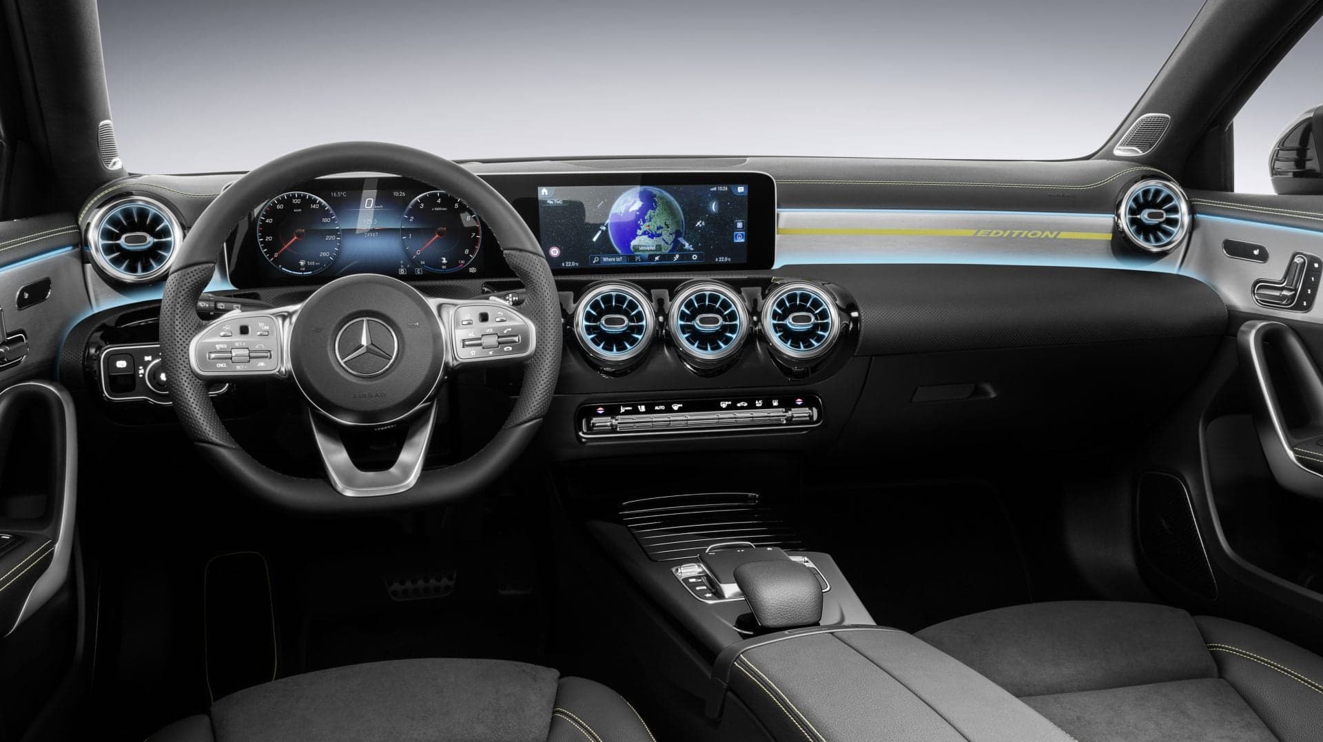 Take a Look at the Swanky Interior on the Next Mercedes-Benz A-Class