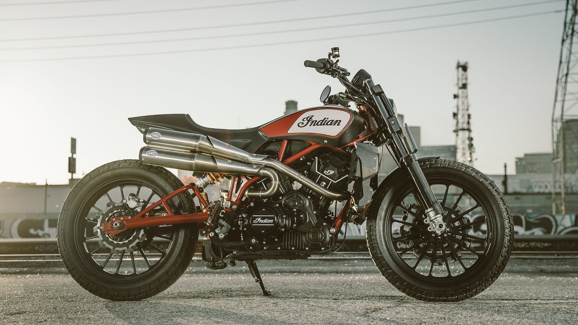 The Indian Scout FTR1200 Custom is the Street-Legal Flat Track Bike of Our Dreams