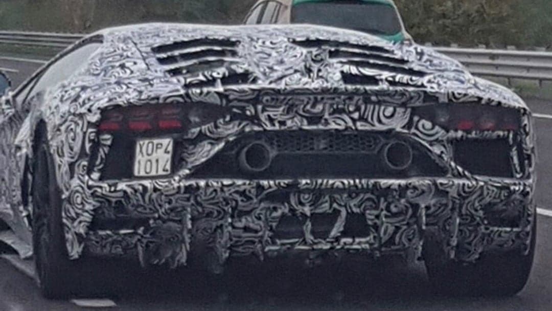 Is This the Lamborghini Aventador Performante Test Mule?