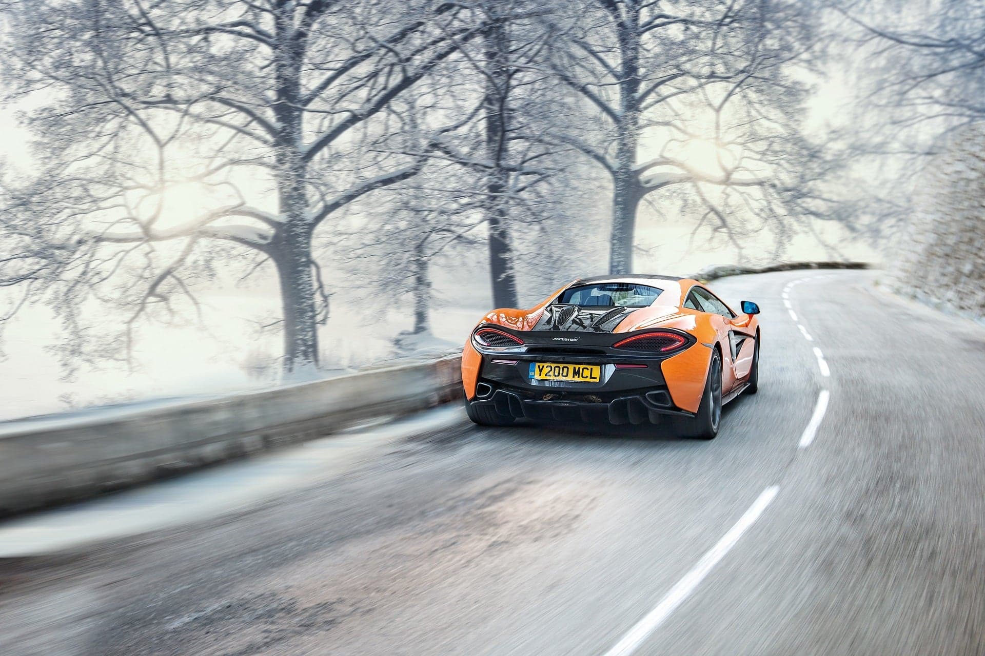 Yes, Drive Your McLaren in Snow with Pirelli Winter Tires