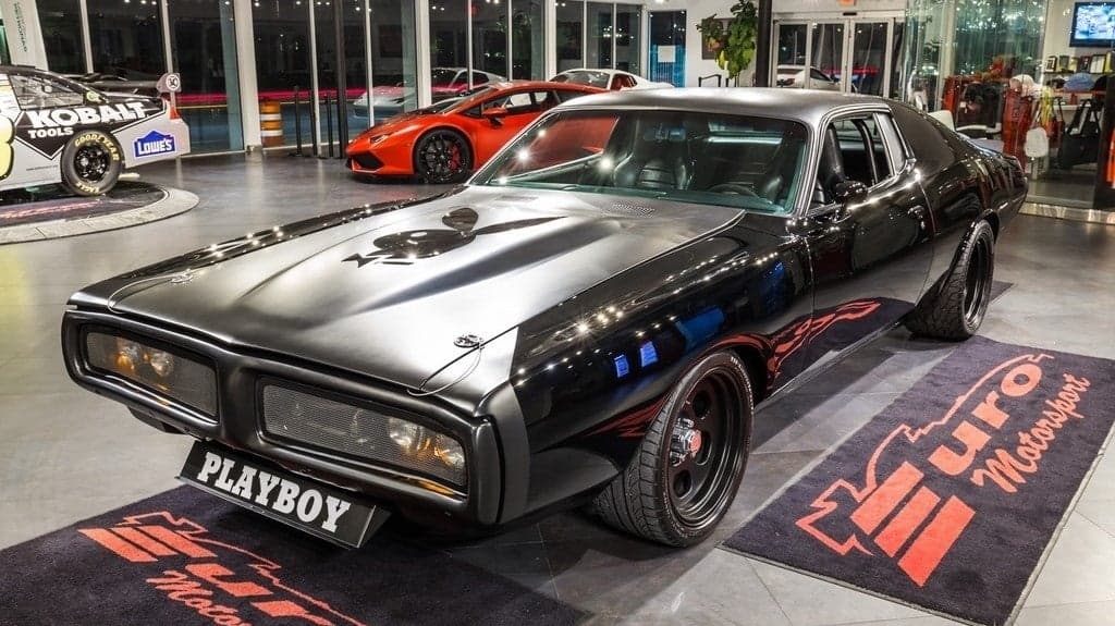 Playboy-Themed 1972 Dodge Charger with a NASCAR Engine For Sale on eBay