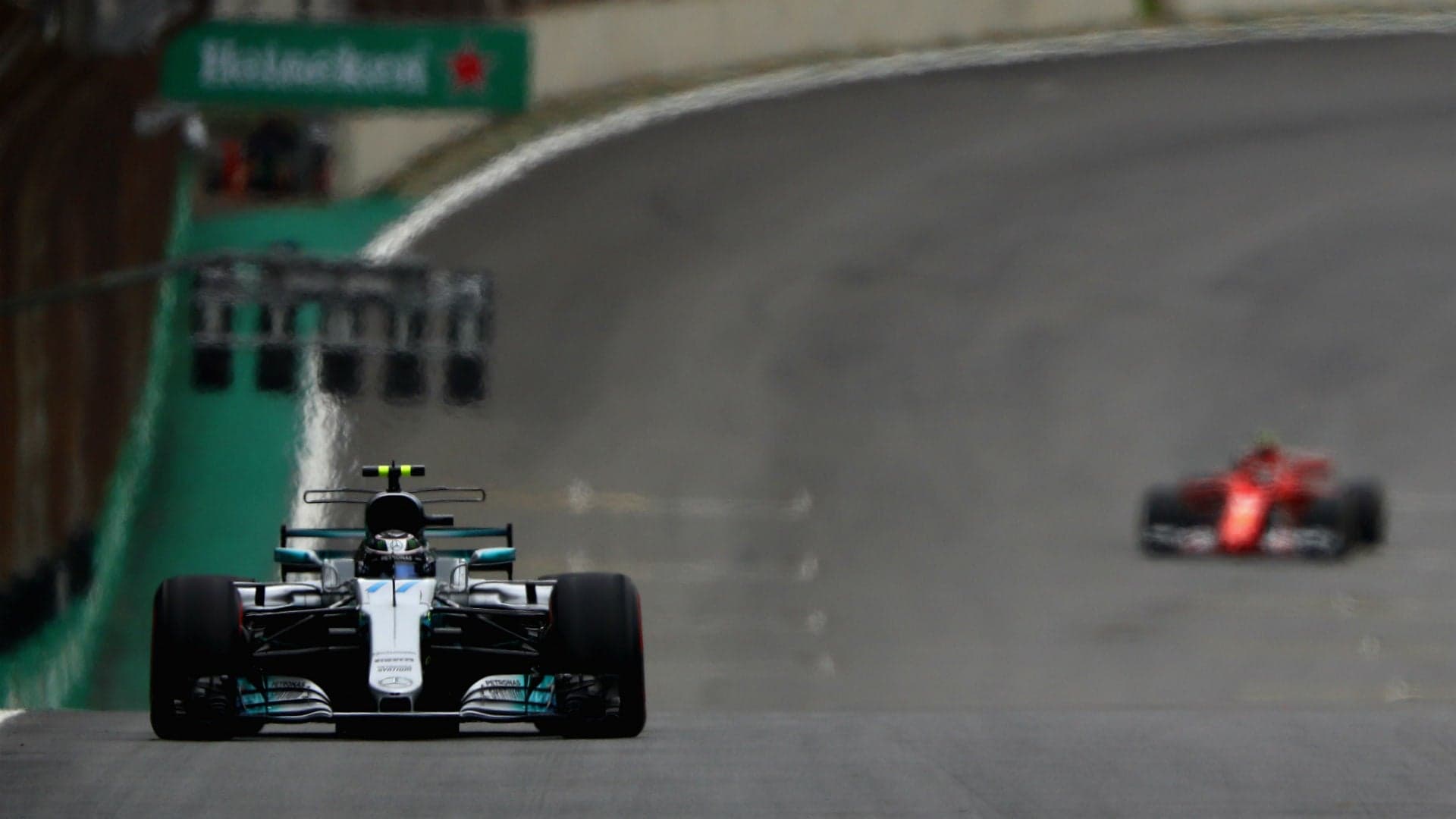 Valtteri Bottas Takes Pole Position in Brazil After Hamilton Q1 Crash