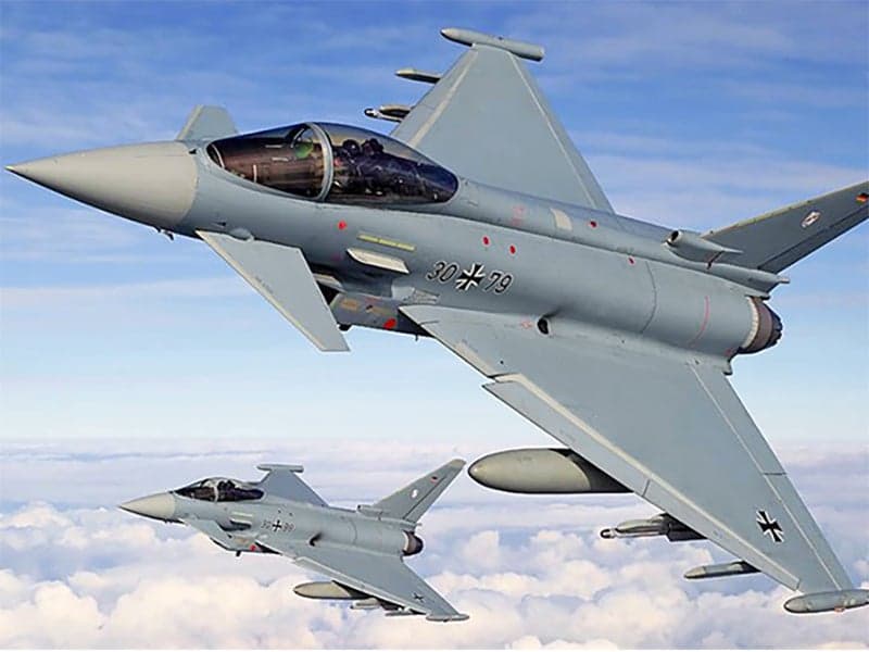 Germany Reportedly Favors Typhoon to Replace Tornado, Also Eyeing F-15, F/A-18
