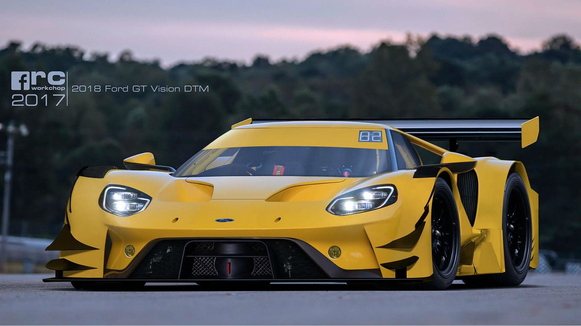 The 2018 Ford GT Looks Wicked When Reimagined as a DTM Racer