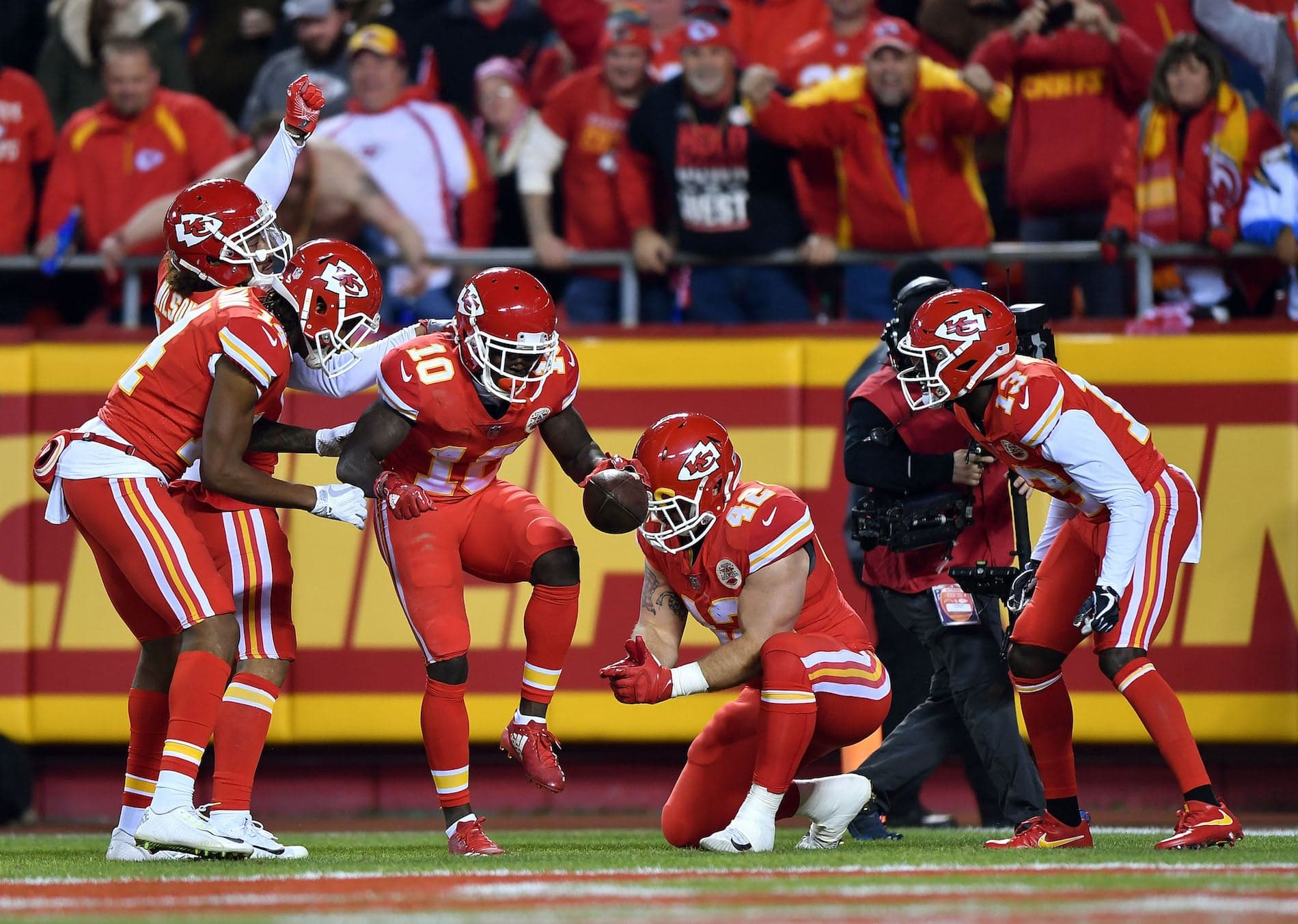 Watch This ‘Pit Stop’ Celebration by the NFL’s Kansas City Chiefs