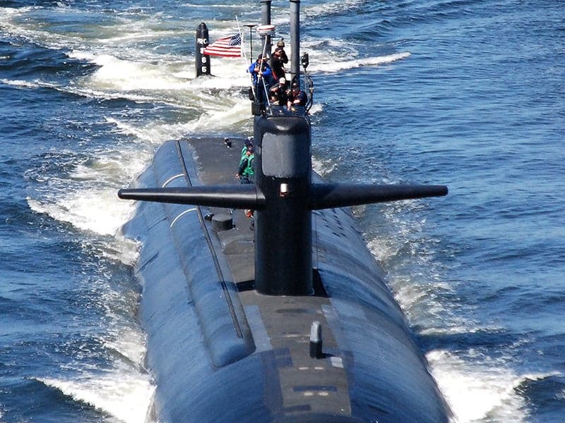 Famous Nuclear Submarine That Starred In “Hunt For Red October” Has Been Retired
