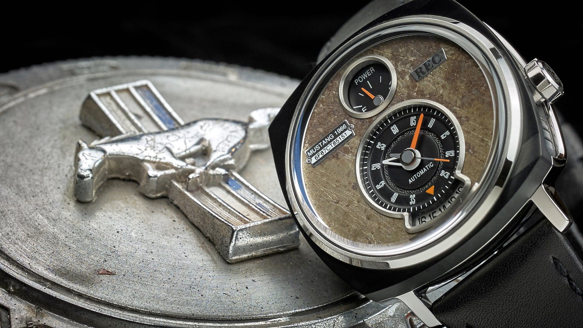 This Dutch Duo Is Making Cool Watches from Salvaged Mustangs, Porsches, and Minis