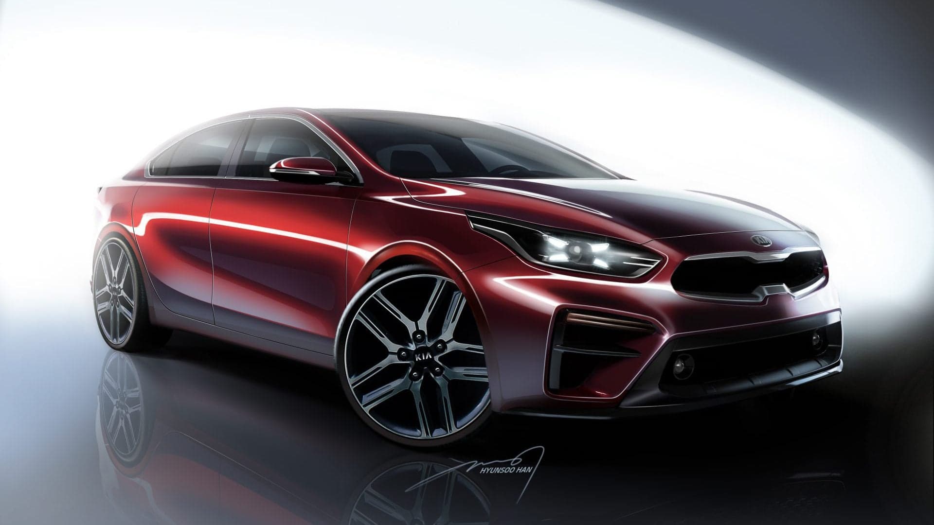 Here’s a Sketch of the 2019 Kia Forte