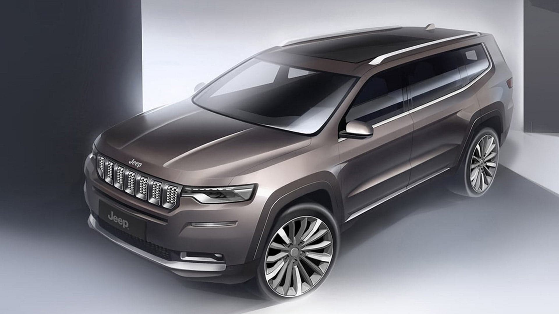 First Official Images Surface of Jeep Grand Commander