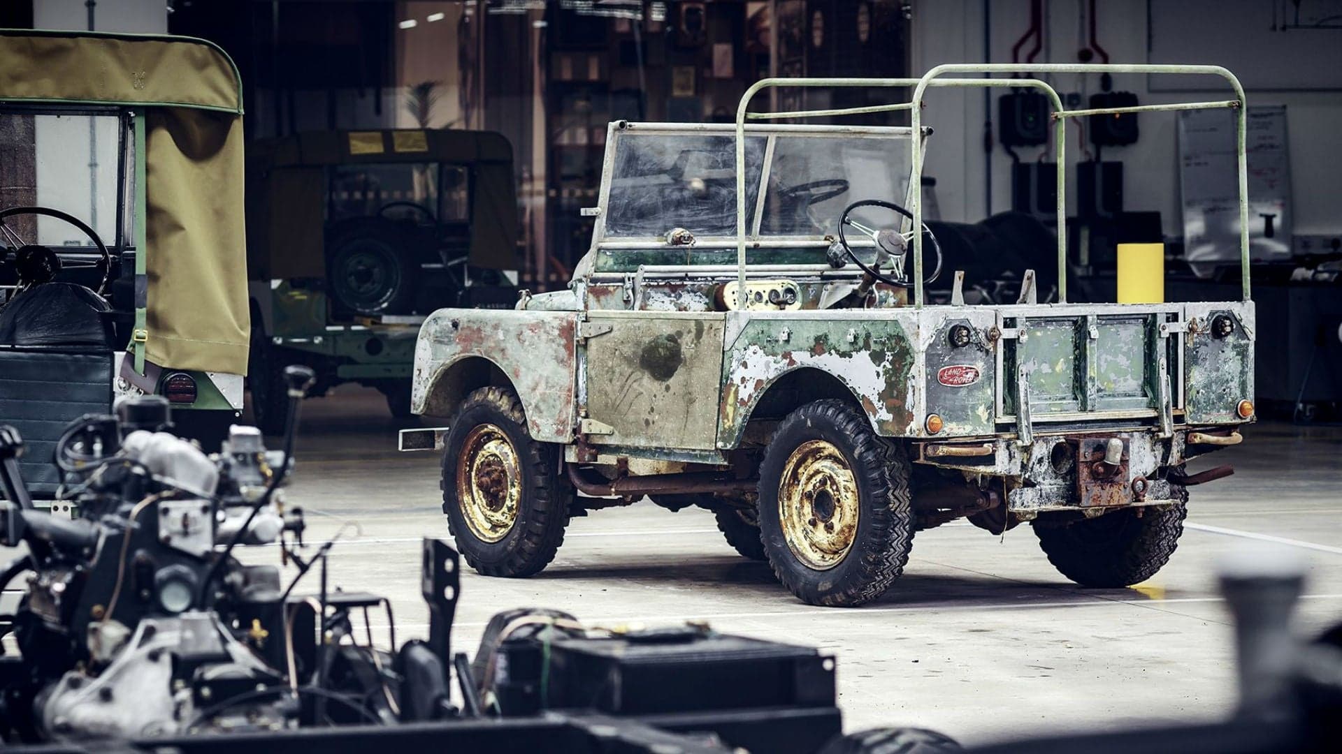 Land Rover Begins Restoration of First Series 1 Ever Seen by Public