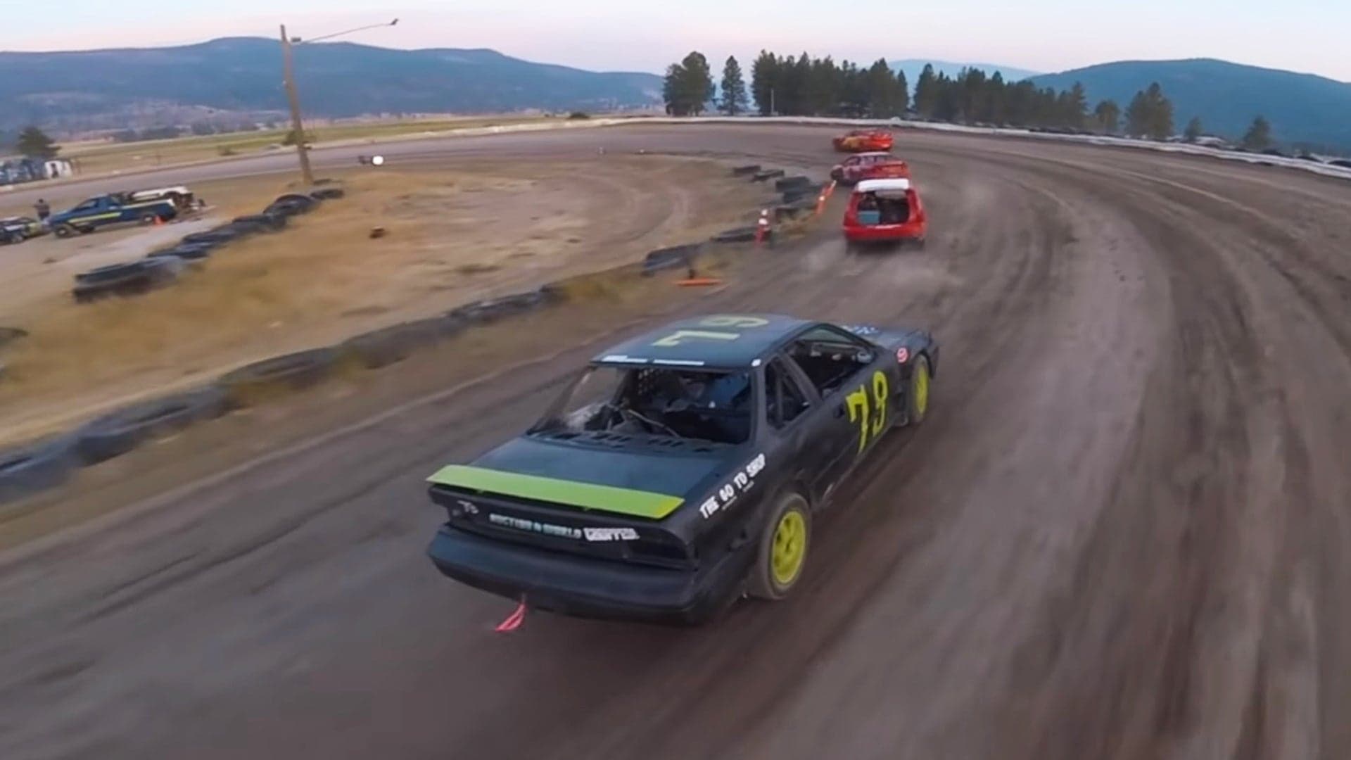 A Camera Drone Chasing Stock Cars Is the Next Stage of Race Broadcasts