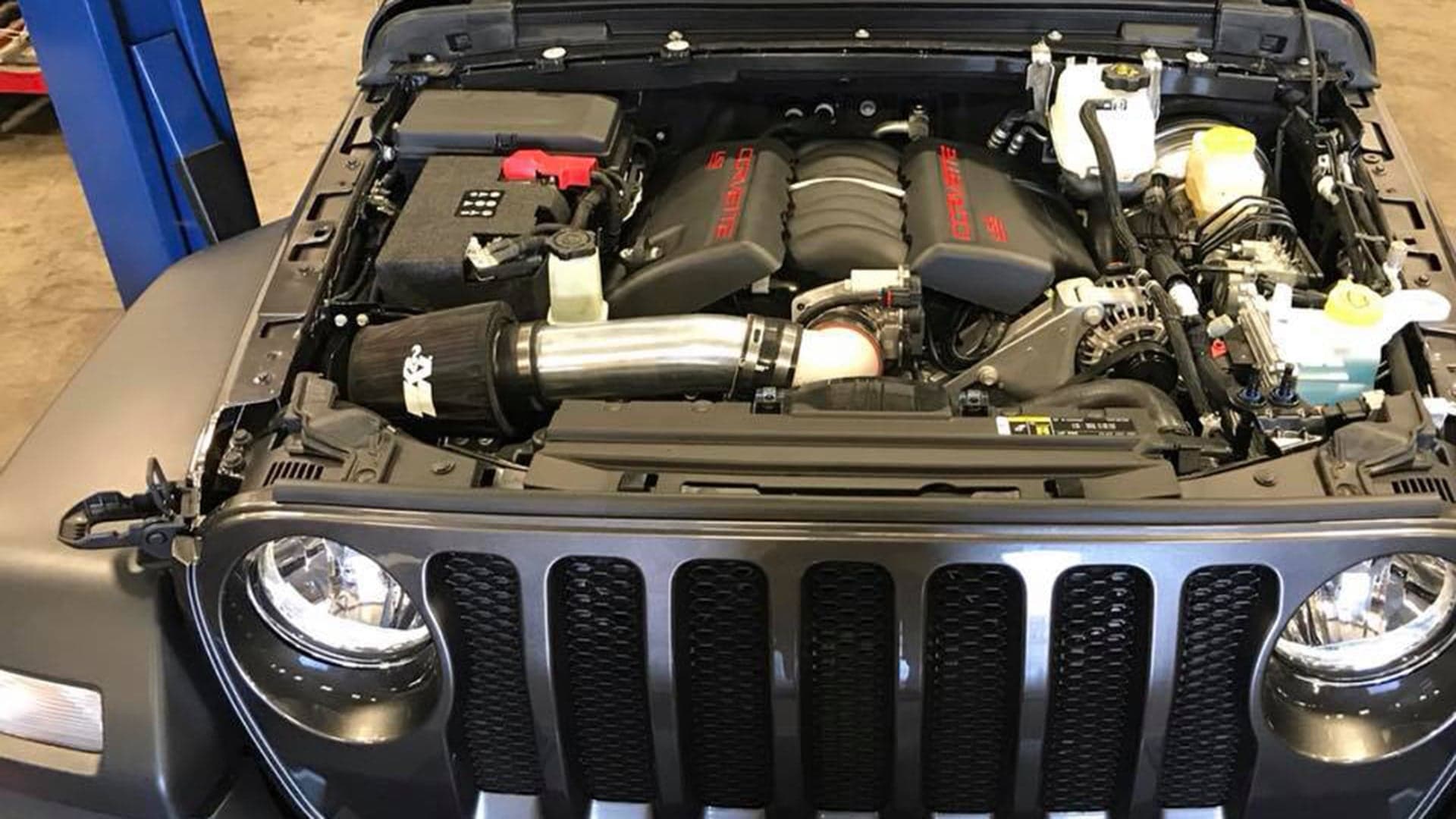 Yes, They’ve Already LS-Swapped A Brand-New 2018 Jeep Wrangler JL