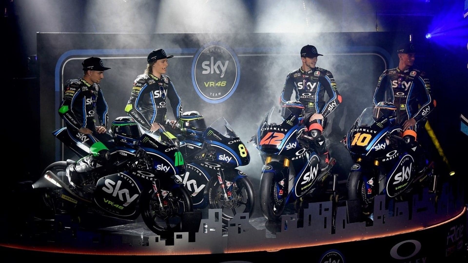 Dainese and AGV Continue Partnership with Sky Racing Team VR46