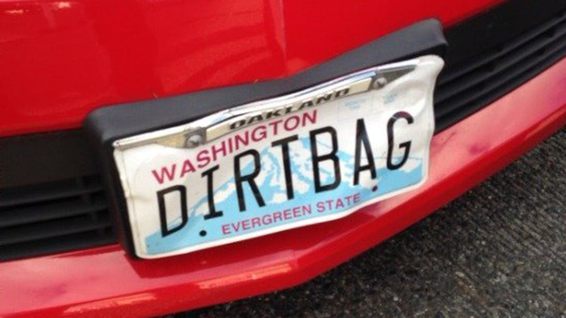 ‘Series of Bad Decisions’ Lands Chevy Camaro Driver With ‘DIRTBAG’ Vanity Plate in Jail