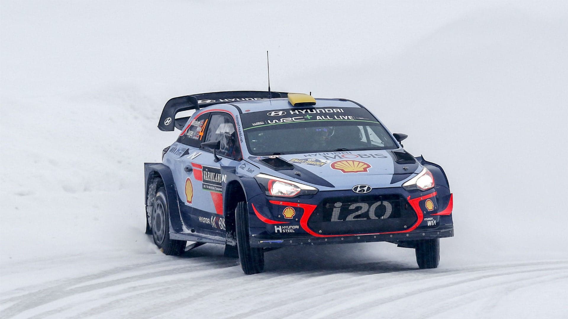 Hyundai Conquers a Crash-Filled Rally Sweden 2018