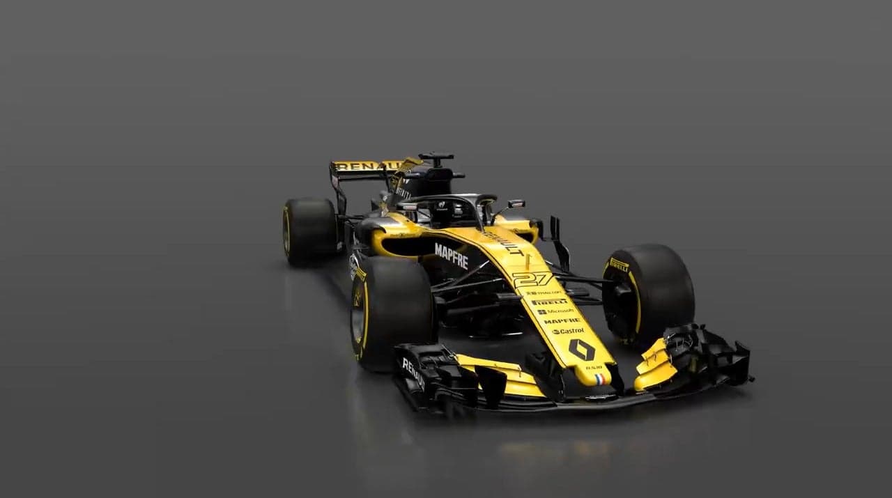 Say Good Morning To The Renault Sport R.S.18 Formula 1 Car