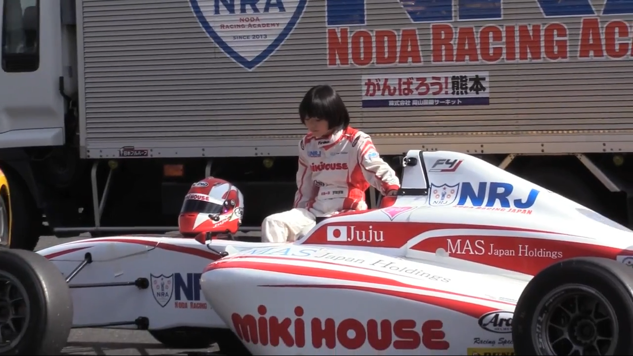 Juju Noda Is 12 Years Old and Already Driving a Formula 3 Car