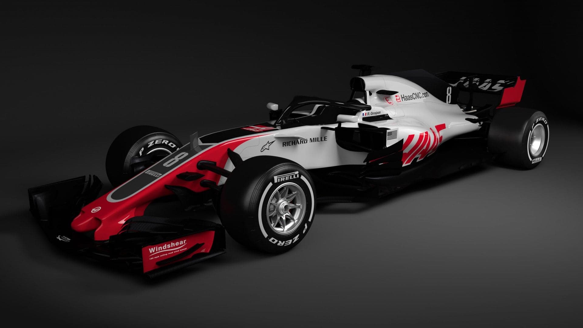 Haas VF-18 First 2018 F1 Car Revealed