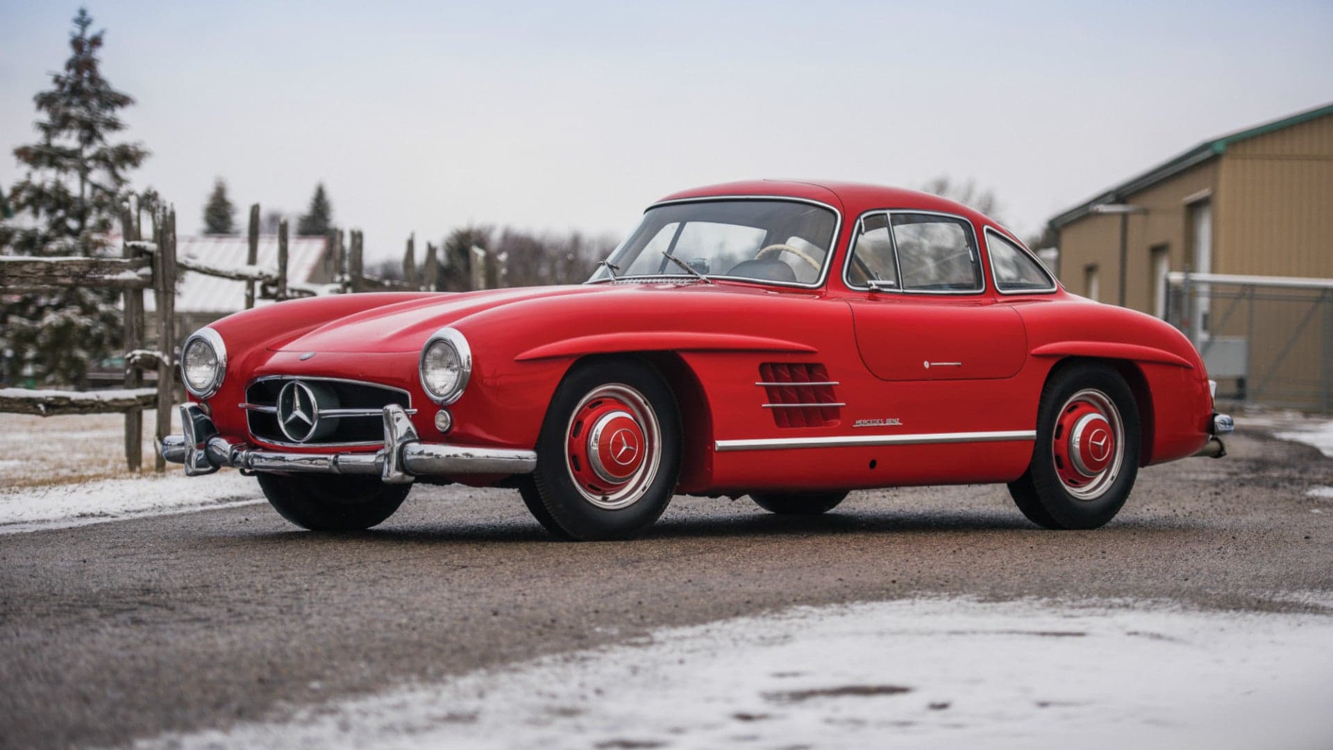 Every Dollar From the Auction of This Unrestored Mercedes-Benz 300 SL Is Going to the YMCA