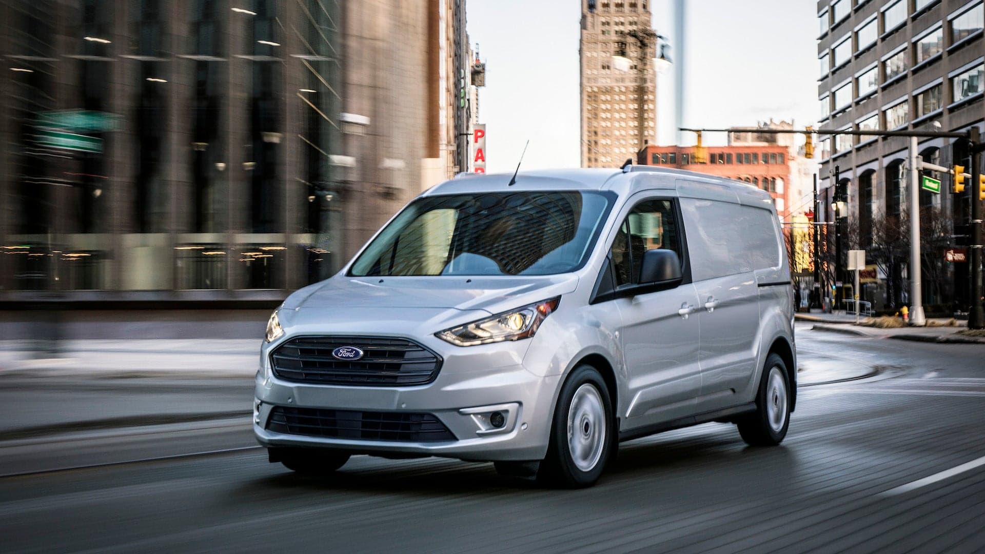 Ford Unveils the Transit Connect Cargo Van at the Work Truck Show