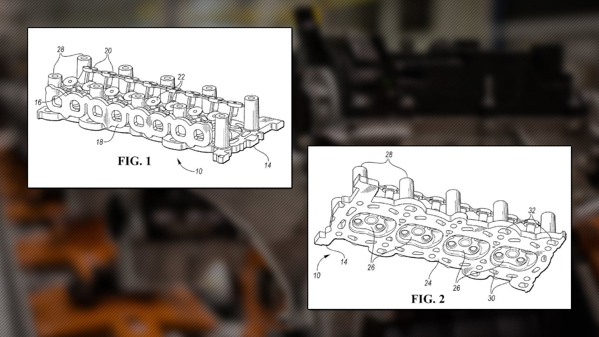 Ford Has Patented a Polymer Composite Cylinder Head