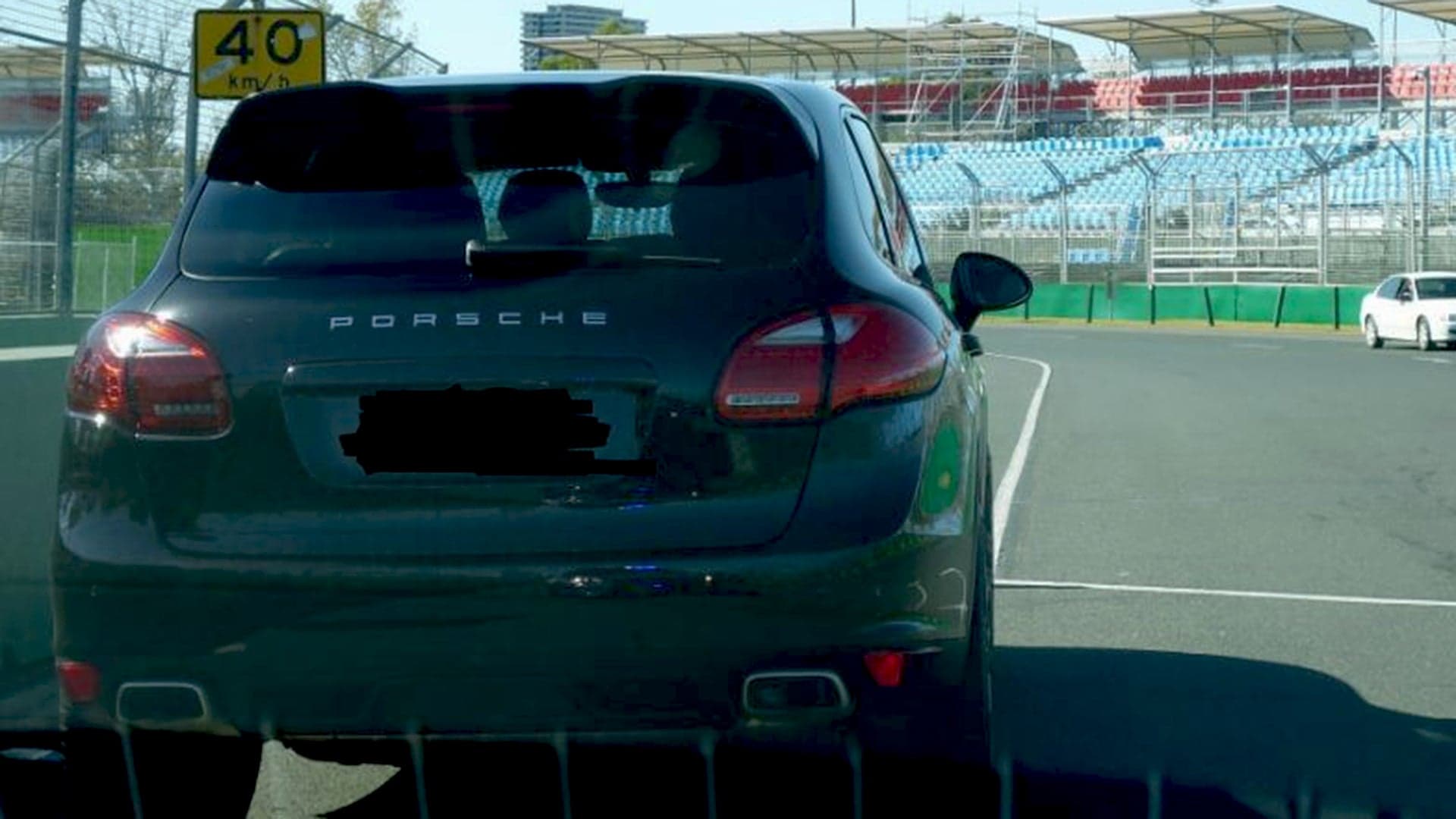 Man Buys a Porsche, Loses It Minutes Later for Speeding on Australian Grand Prix Road Course