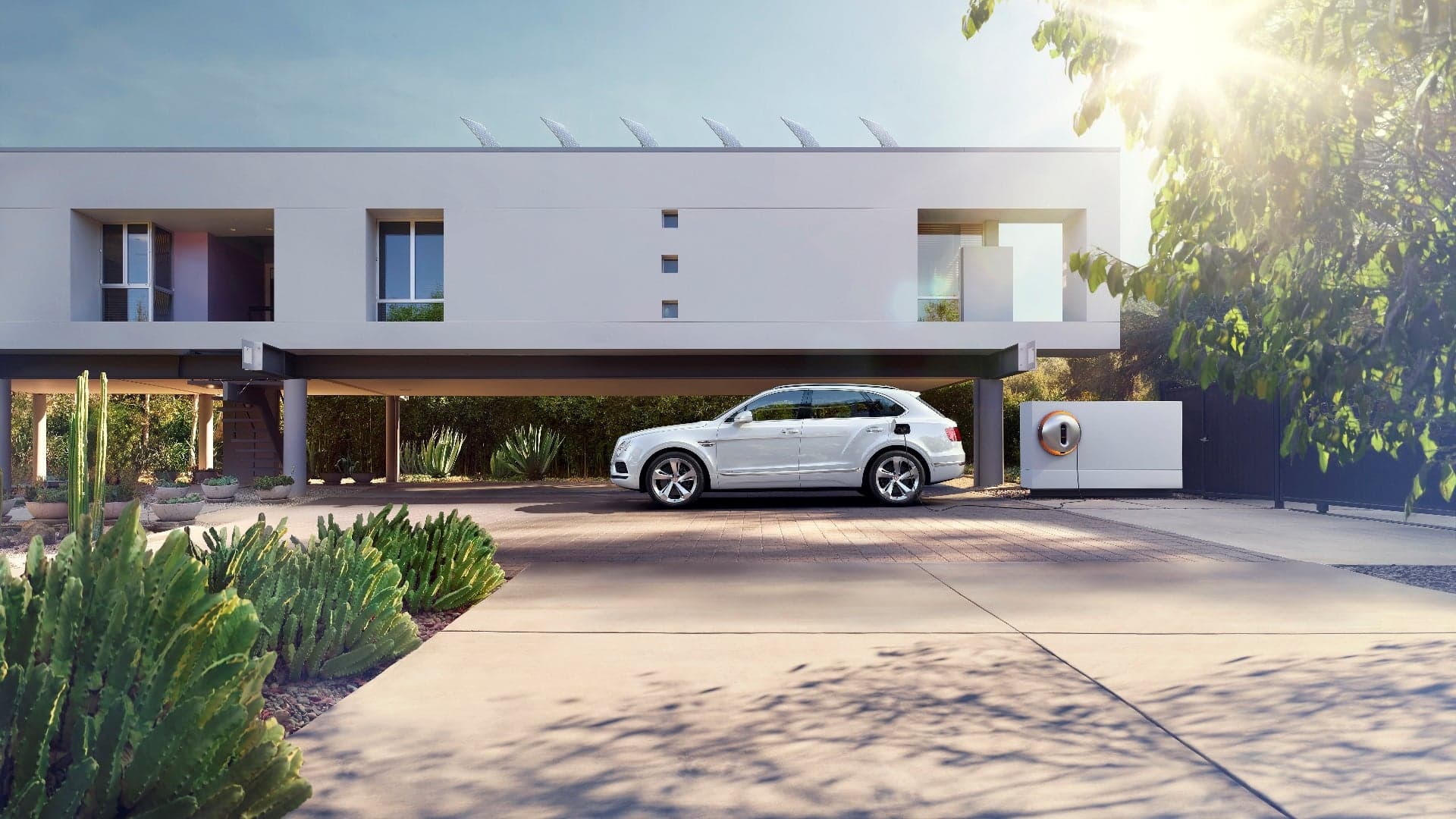 The Bentley Starck Power Dock Is a Posh Charging Station for Fancy Hybrids