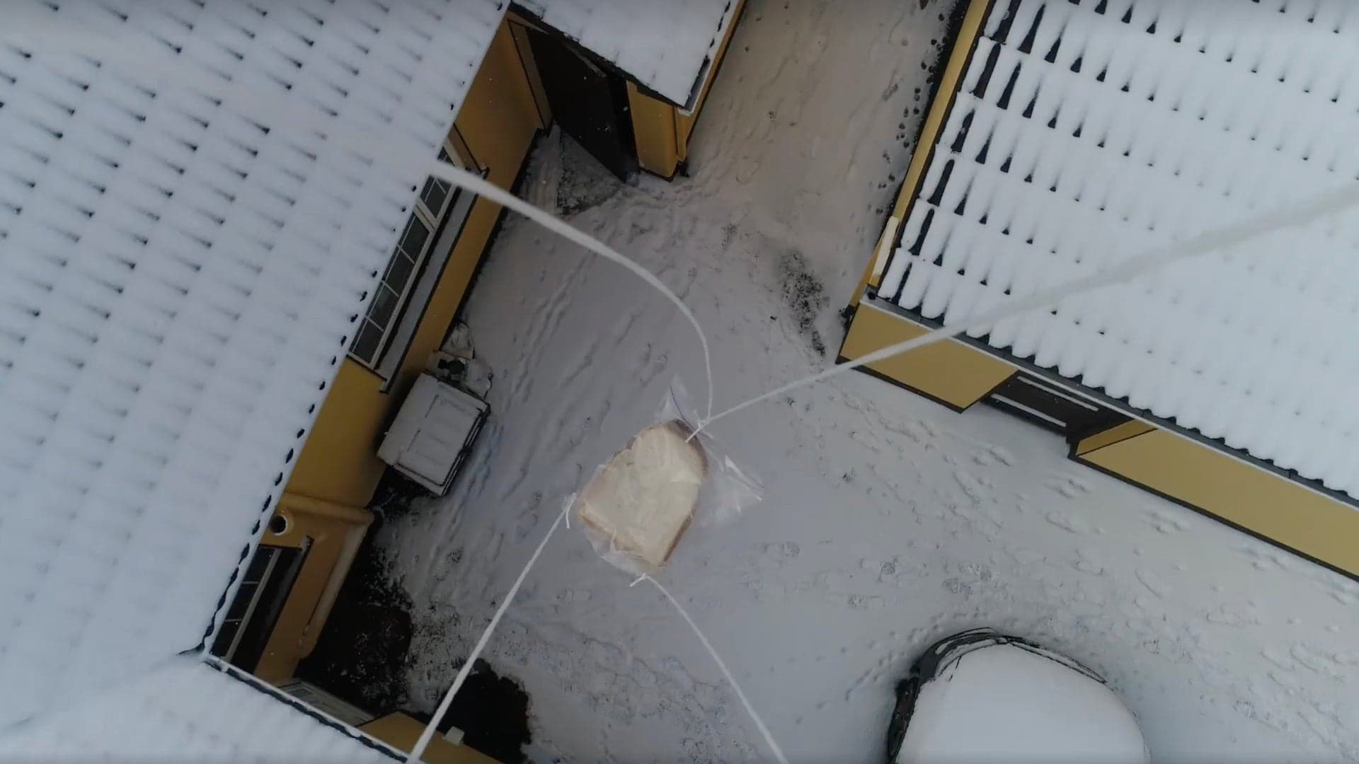 Drone Delivers Bread to Fellow Citizens Amidst Food Scarcity in Ireland