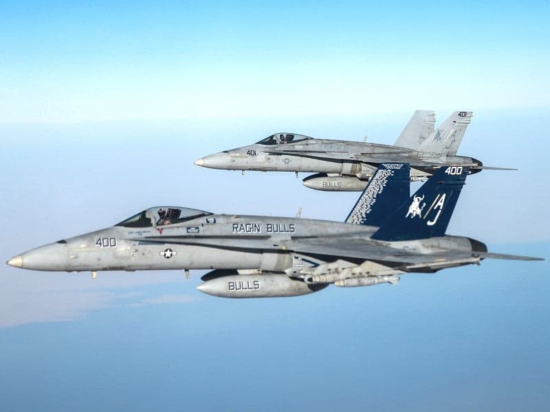 Navy to Slash Legacy F/A-18 Hornet Fleet To Prop Up Beleaguered USMC Squadrons