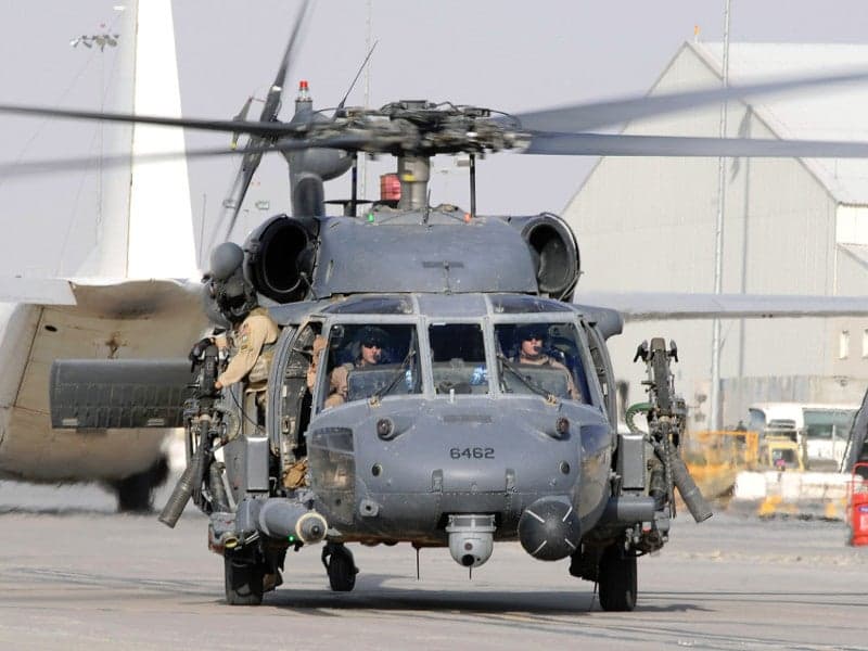 U.S. Air Force HH-60G Pave Hawk Helicopter Crashes in Iraq Near the Syrian Border (Updated)