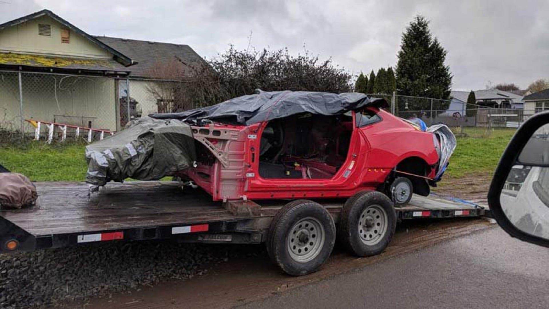 Thieves Stripped This Camaro ZL1 After Stealing It From a Dealership
