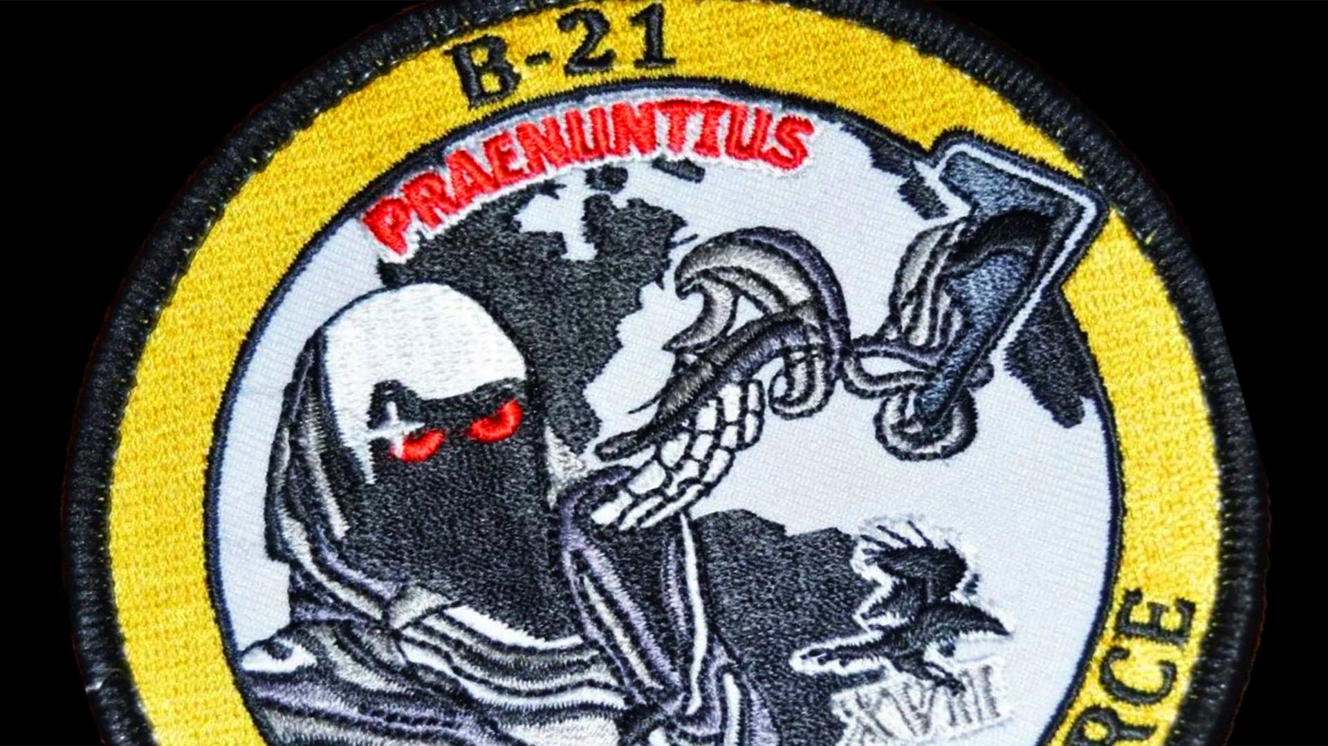 Mysterious B-21 Raider Combined Test Force Patch Emerges