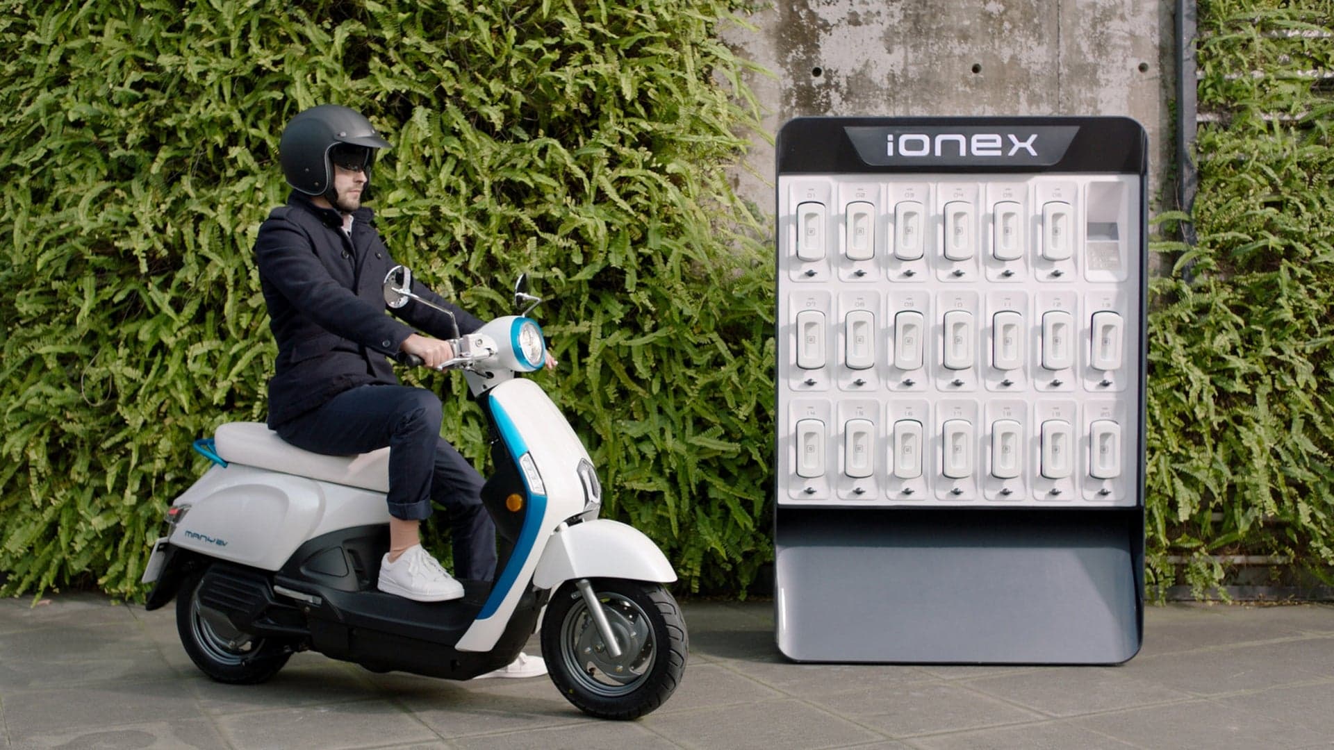 Kymco Unveils Ionex Retro Electric Scooter With Clever Battery System
