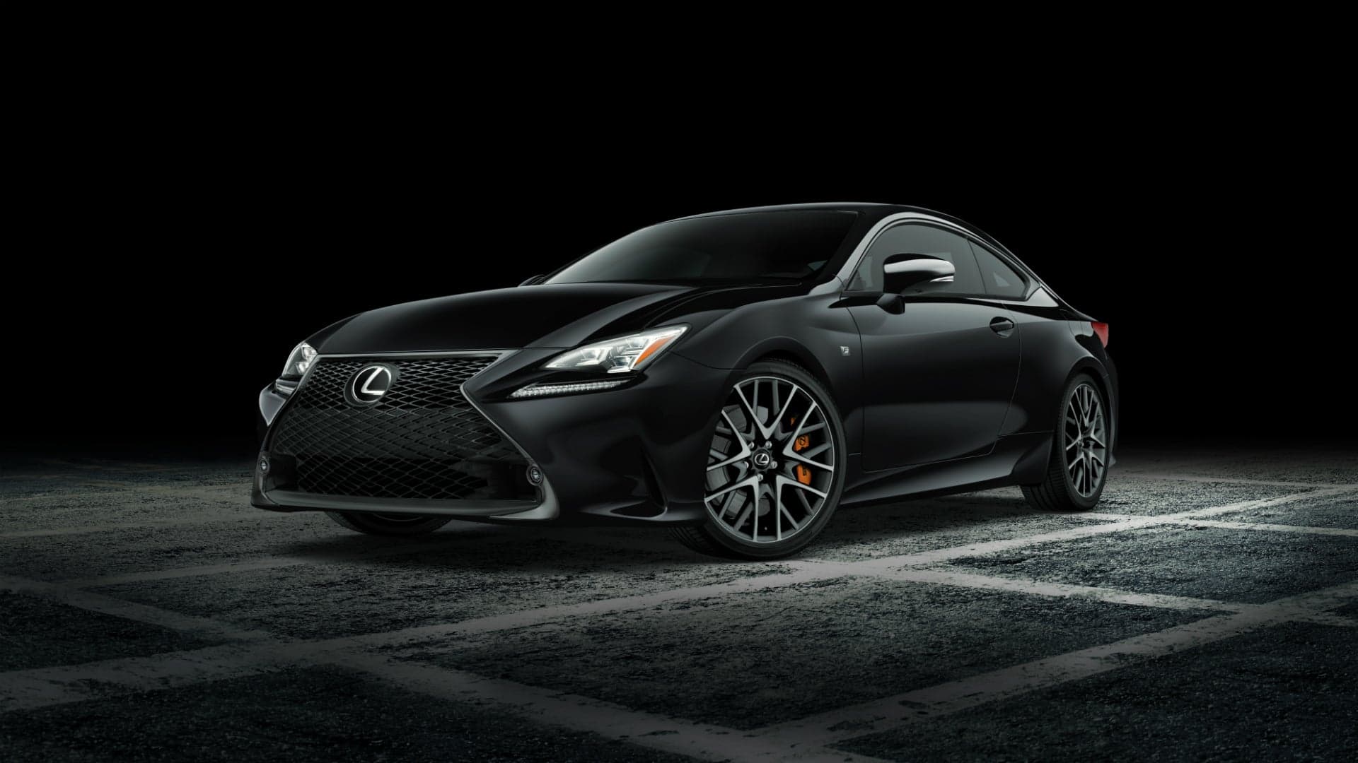 Lexus Reveals Black Line Special Edition for the RC F SPORT Series, Limited to 650 Units