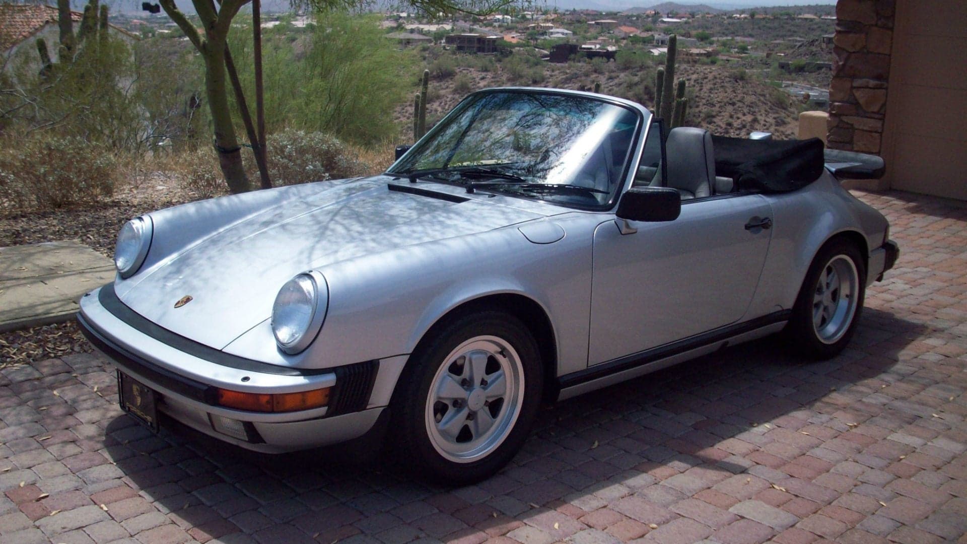 This 1989 Porsche 911 Carrera Cabriolet 25th Anniversary Edition Is One of 200