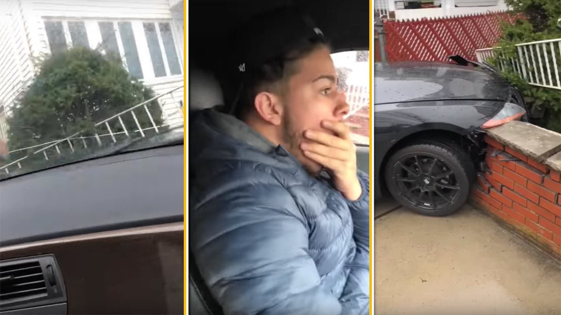 Watch These Massachusetts Bros Crash a BMW Z4 Immediately After Buying It