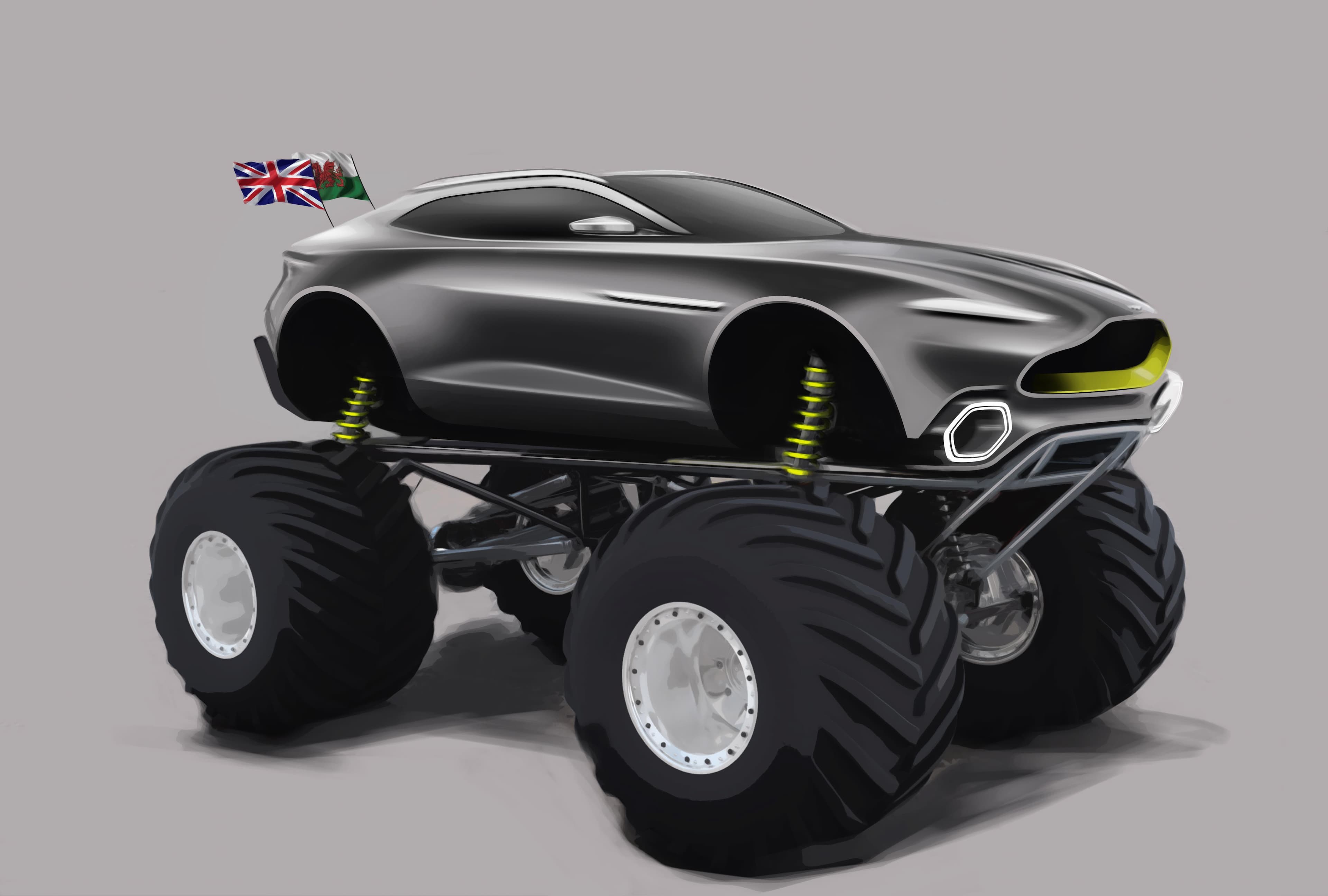 Aston Martin Unveils ‘Project Sparta’ Monster Truck Program