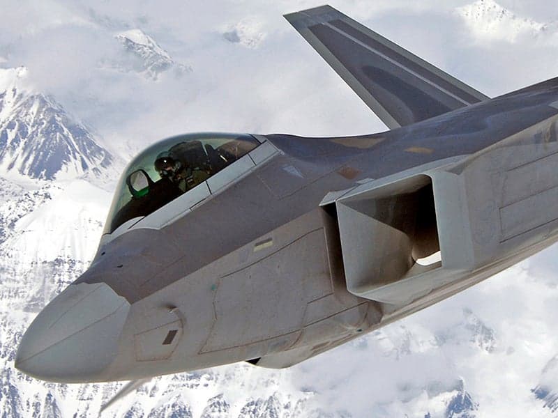 Another F-22 From Alaska Had A Catastrophic Engine Failure Days Before NAS Fallon Crash